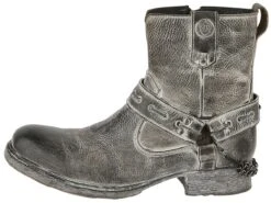 "Thunder Road" Boot Grey By Rock Rebel By EMP -Men Fashion Clothing Store 283807a5 emp