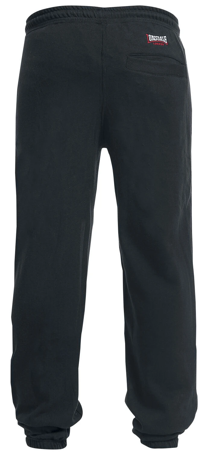 "Dartford" Tracksuit Trousers Black By Lonsdale London 4 "Dartford" Tracksuit Trousers Black By Lonsdale London - Image 2