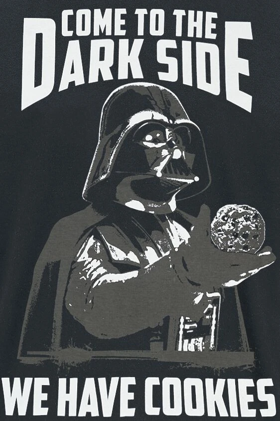 "We Have Cookies" T-Shirt Black By Star Wars 5 "We Have Cookies" T-Shirt Black By Star Wars - Image 3