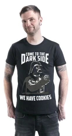 "We Have Cookies" T-Shirt Black By Star Wars 10 "We Have Cookies" T-Shirt Black By Star Wars -Men Fashion Clothing Store 291546wa