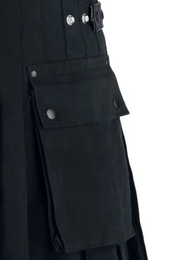 "Kilt" Medium-length Skirt Black By Black Premium By EMP 11 "Kilt" Medium-length Skirt Black By Black Premium By EMP -Men Fashion Clothing Store 291700d emp