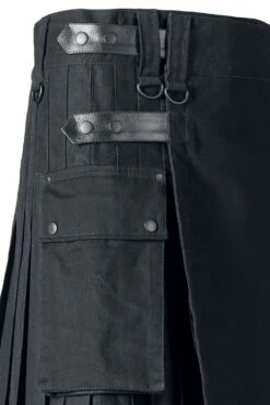 "Kilt" Medium-length Skirt Black By Black Premium By EMP 12 "Kilt" Medium-length Skirt Black By Black Premium By EMP -Men Fashion Clothing Store 291700d2 emp