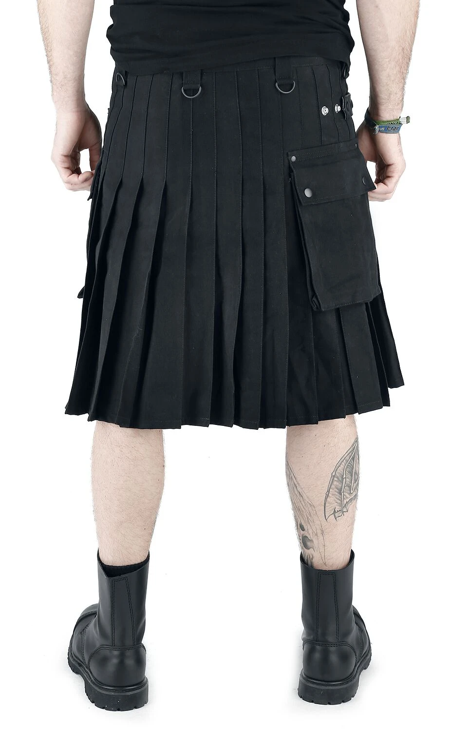 "Kilt" Medium-length Skirt Black By Black Premium By EMP 9 "Kilt" Medium-length Skirt Black By Black Premium By EMP - Image 7