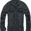 "Hardee" Jeans Shirt Black By Brandit 2 "Hardee" Jeans Shirt Black By Brandit -Men Fashion Clothing Store 292384a