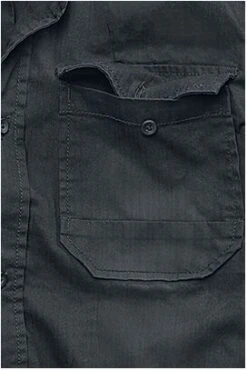 "Hardee" Jeans Shirt Black By Brandit 10 "Hardee" Jeans Shirt Black By Brandit -Men Fashion Clothing Store 292384d