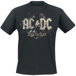 "Rock Or Bust" T-Shirt Black By AC/DC