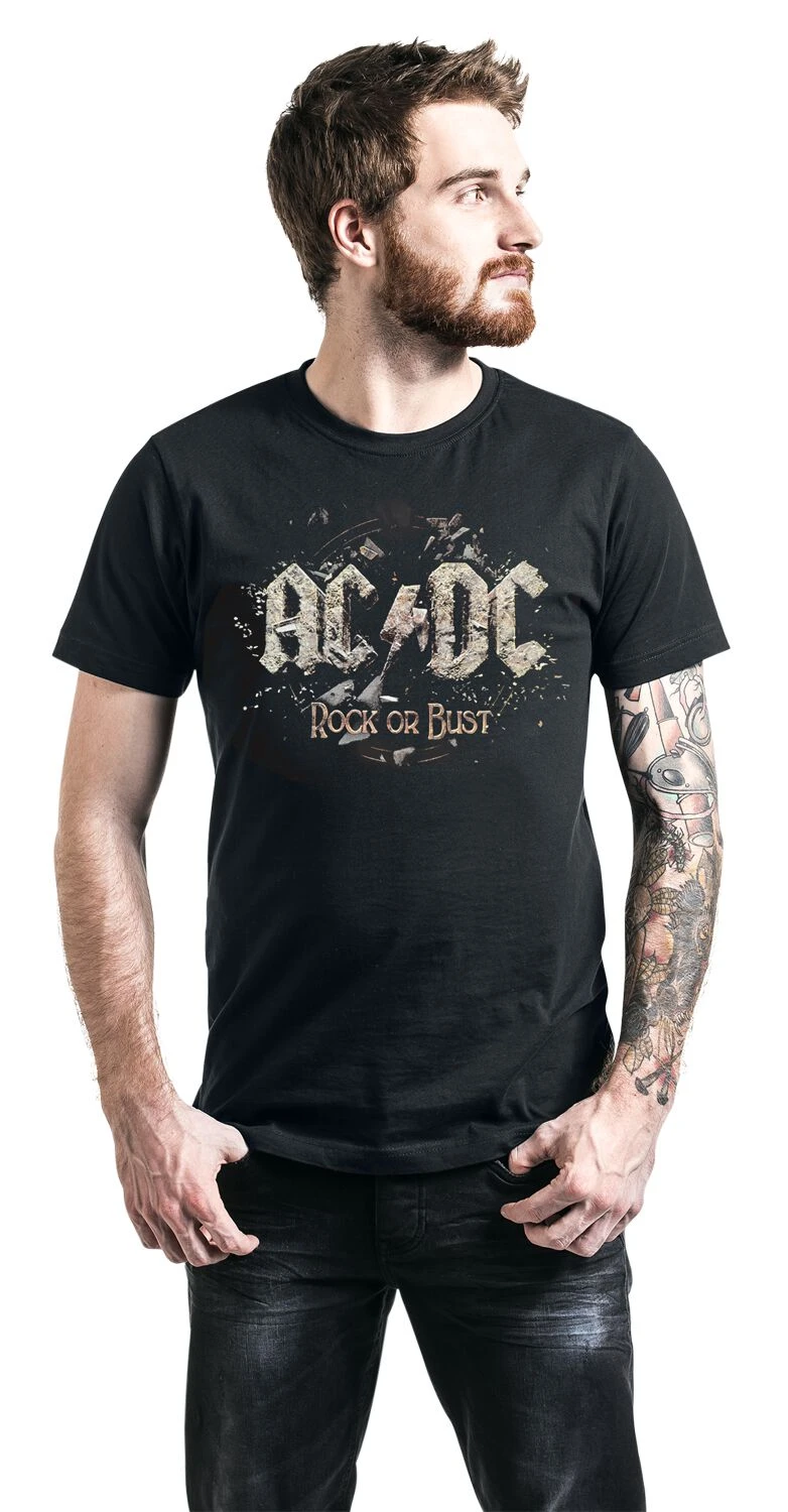 "Rock Or Bust" T-Shirt Black By AC/DC 6 "Rock Or Bust" T-Shirt Black By AC/DC - Image 4