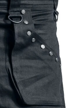 "Saviour" Shorts Black By Gothicana By EMP 23 "Saviour" Shorts Black By Gothicana By EMP -Men Fashion Clothing Store 296871d emp