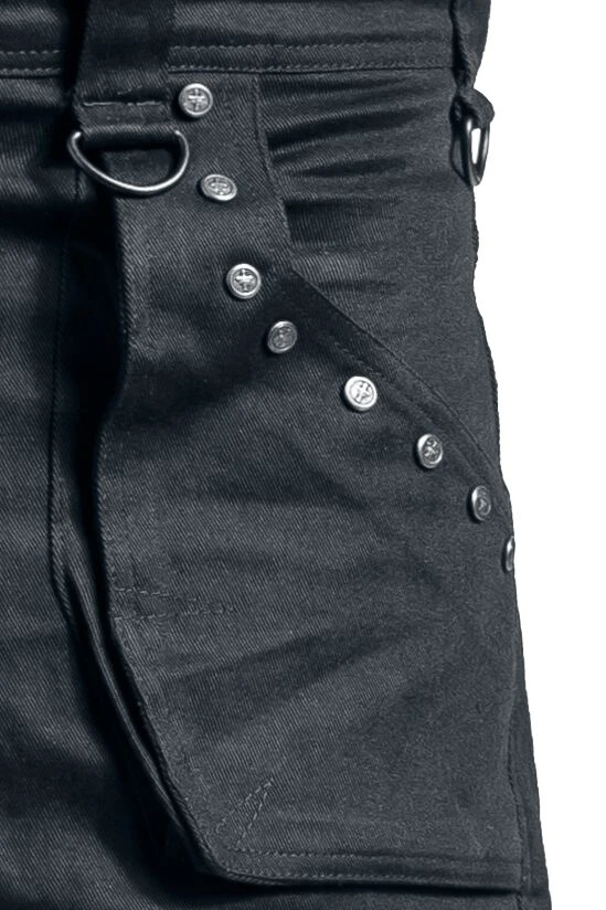 "Saviour" Shorts Black By Gothicana By EMP 10 "Saviour" Shorts Black By Gothicana By EMP - Image 8