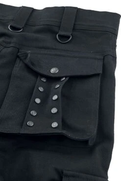 "Saviour" Shorts Black By Gothicana By EMP 19 "Saviour" Shorts Black By Gothicana By EMP -Men Fashion Clothing Store 296871zd3 emp