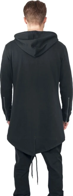 "Sweat Parka" Hooded Zip Black By Urban Classics -Men Fashion Clothing Store 298085wb emp
