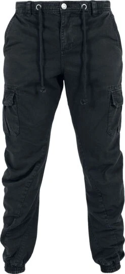 "Cargo Jogging Pants" Cargo Trousers Black By Urban Classics