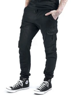 "Cargo Jogging Pants" Cargo Trousers Black By Urban Classics -Men Fashion Clothing Store 320733wa2