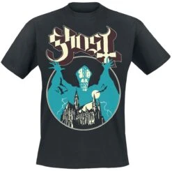 "Opus" T-Shirt Black By Ghost