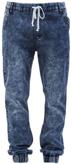 "Sweat Denim" Tracksuit Trousers Blue By Forplay