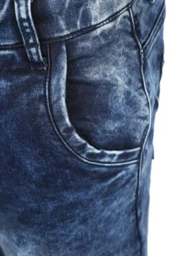 "Sweat Denim" Tracksuit Trousers Blue By Forplay -Men Fashion Clothing Store 325224d emp