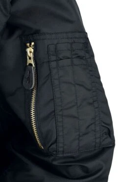 "MA1" Bomber Jacket Black By Brandit 13 "MA1" Bomber Jacket Black By Brandit -Men Fashion Clothing Store 325918d emp