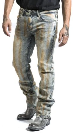 "Johnny" Jeans Blue By Rock Rebel By EMP 13 "Johnny" Jeans Blue By Rock Rebel By EMP -Men Fashion Clothing Store 328686wa2