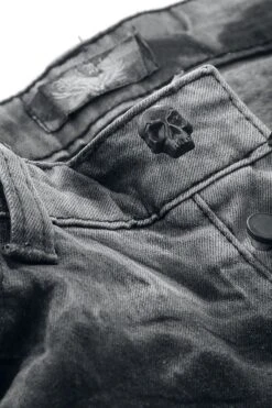 "Jared" Jeans Grey-black By Rock Rebel By EMP -Men Fashion Clothing Store 328704d