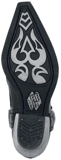 "Antik" Boot Black By New Rock 14 "Antik" Boot Black By New Rock -Men Fashion Clothing Store 329602a3 emp