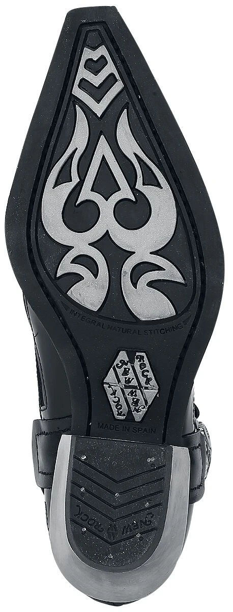 "Antik" Boot Black By New Rock 5 "Antik" Boot Black By New Rock - Image 3