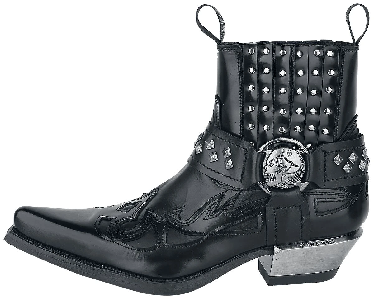 "Antik" Boot Black By New Rock 7 "Antik" Boot Black By New Rock - Image 5