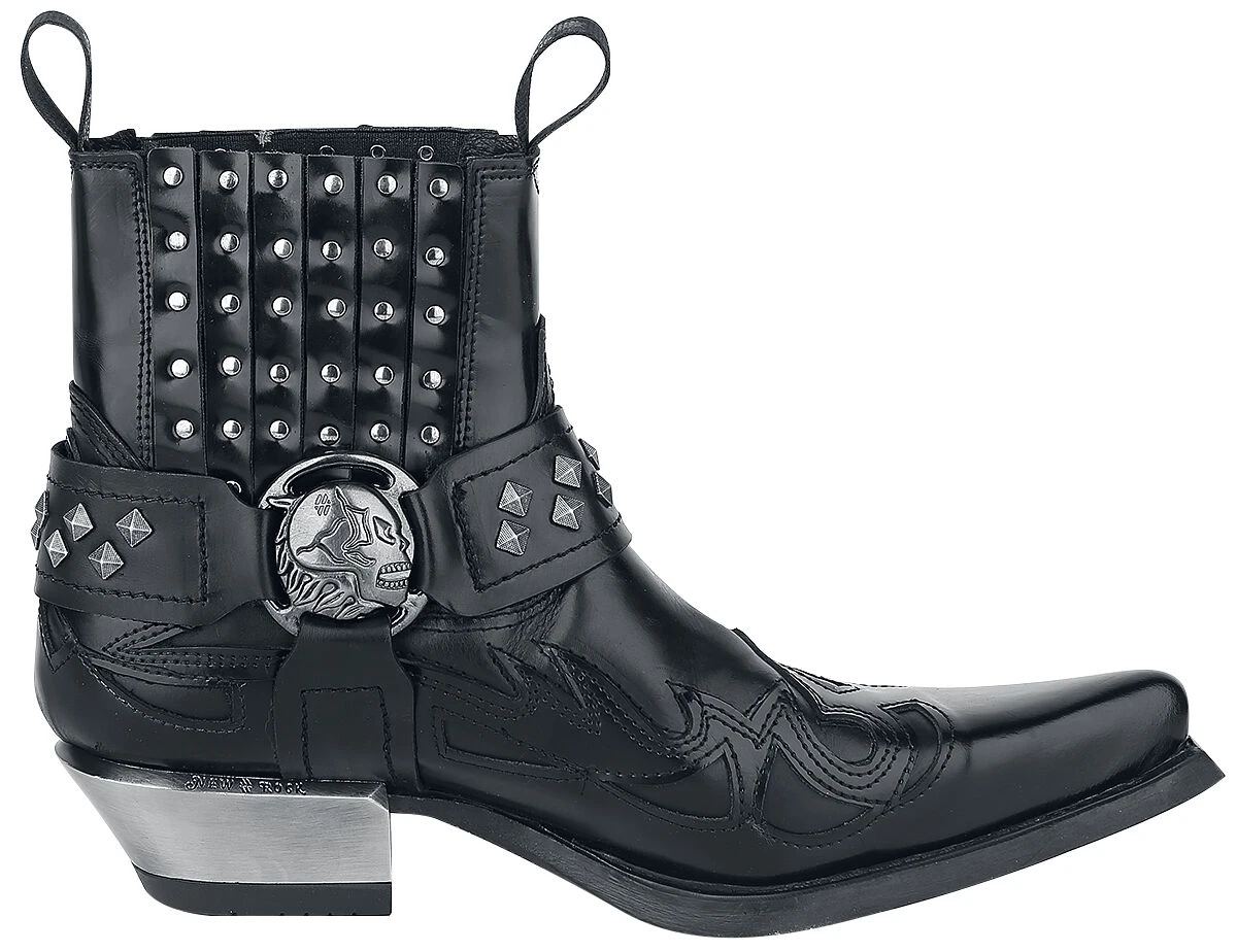 "Antik" Boot Black By New Rock 8 "Antik" Boot Black By New Rock - Image 6