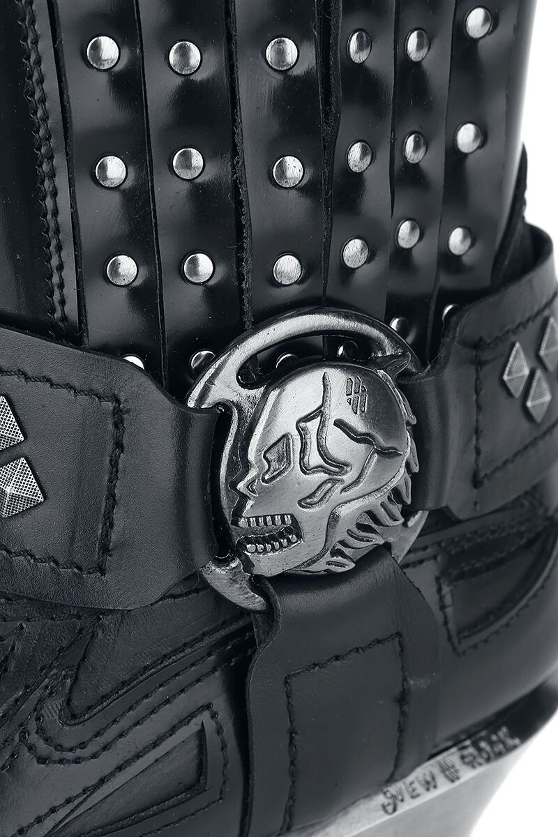 "Antik" Boot Black By New Rock 10 "Antik" Boot Black By New Rock - Image 8