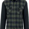 "Hooded Checked Flannel" Flanel Shirt Black-green By Urban Classics 1 "Hooded Checked Flannel" Flanel Shirt Black-green By Urban Classics -Men Fashion Clothing Store 330193a emp
