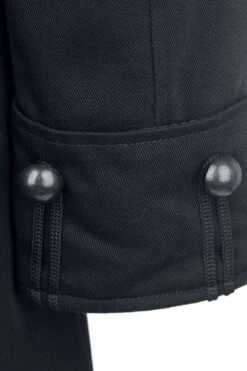 "The Vampire Of Time And Memory" Uniform Jacket Black By Gothicana By EMP 16 "The Vampire Of Time And Memory" Uniform Jacket Black By Gothicana By EMP -Men Fashion Clothing Store 330765d3 emp