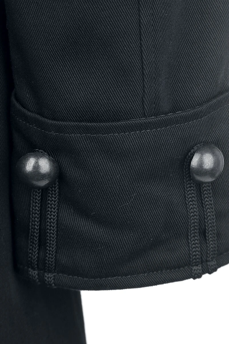 "The Vampire Of Time And Memory" Uniform Jacket Black By Gothicana By EMP 7 "The Vampire Of Time And Memory" Uniform Jacket Black By Gothicana By EMP - Image 5