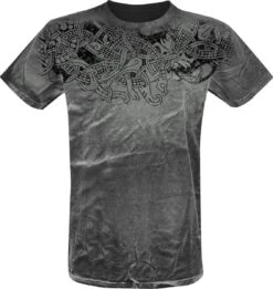 "Thunderstorm" T-Shirt Grey By Outer Vision