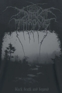 "Black Death And Beyond" T-Shirt Black By Darkthrone -Men Fashion Clothing Store 334702d emp