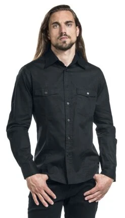 "There Is No Business Like Rock Business" Longsleeve Black By Black Premium By EMP 14 "There Is No Business Like Rock Business" Longsleeve Black By Black Premium By EMP -Men Fashion Clothing Store 336749wa