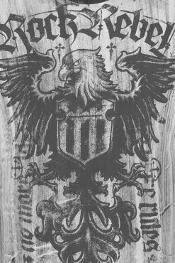 "Rebel Soul" T-Shirt White By Rock Rebel By EMP -Men Fashion Clothing Store 339368d