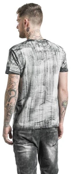 "Rebel Soul" T-Shirt White By Rock Rebel By EMP -Men Fashion Clothing Store 339368wb emp