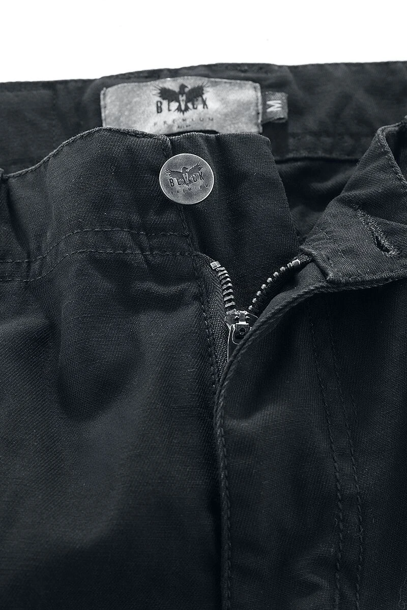 "Army Vintage Shorts" Shorts Black By Black Premium By EMP 5 "Army Vintage Shorts" Shorts Black By Black Premium By EMP - Image 3