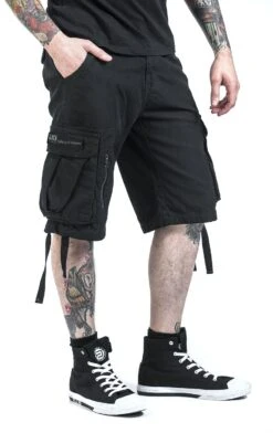 "Army Vintage Shorts" Shorts Black By Black Premium By EMP 17 "Army Vintage Shorts" Shorts Black By Black Premium By EMP -Men Fashion Clothing Store 340624wb2