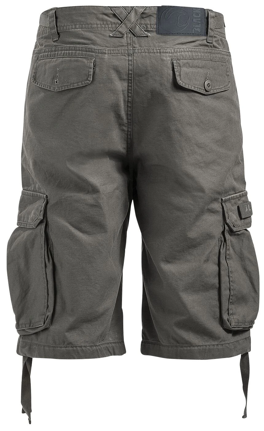 "Army Vintage Shorts" Shorts Olive By Black Premium By EMP 6 "Army Vintage Shorts" Shorts Olive By Black Premium By EMP - Image 4