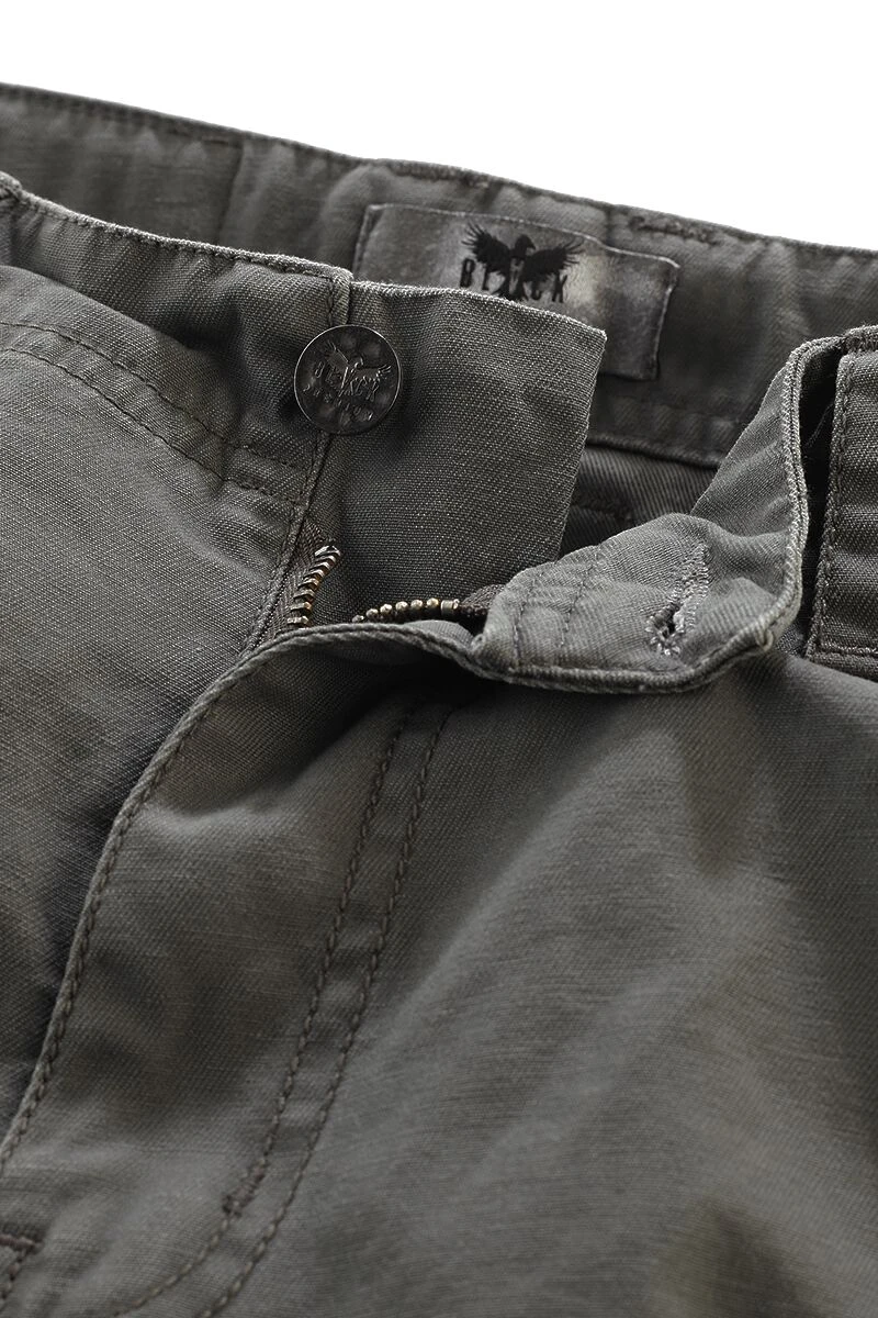 "Army Vintage Shorts" Shorts Olive By Black Premium By EMP 7 "Army Vintage Shorts" Shorts Olive By Black Premium By EMP - Image 5