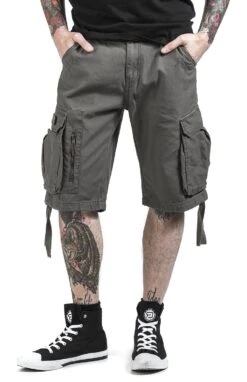 "Army Vintage Shorts" Shorts Olive By Black Premium By EMP 24 "Army Vintage Shorts" Shorts Olive By Black Premium By EMP -Men Fashion Clothing Store 340629wa emp
