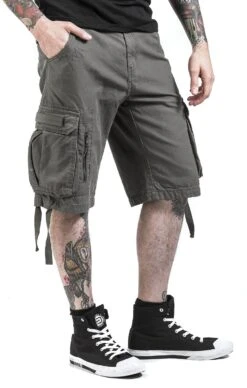 "Army Vintage Shorts" Shorts Olive By Black Premium By EMP 27 "Army Vintage Shorts" Shorts Olive By Black Premium By EMP -Men Fashion Clothing Store 340629wb2
