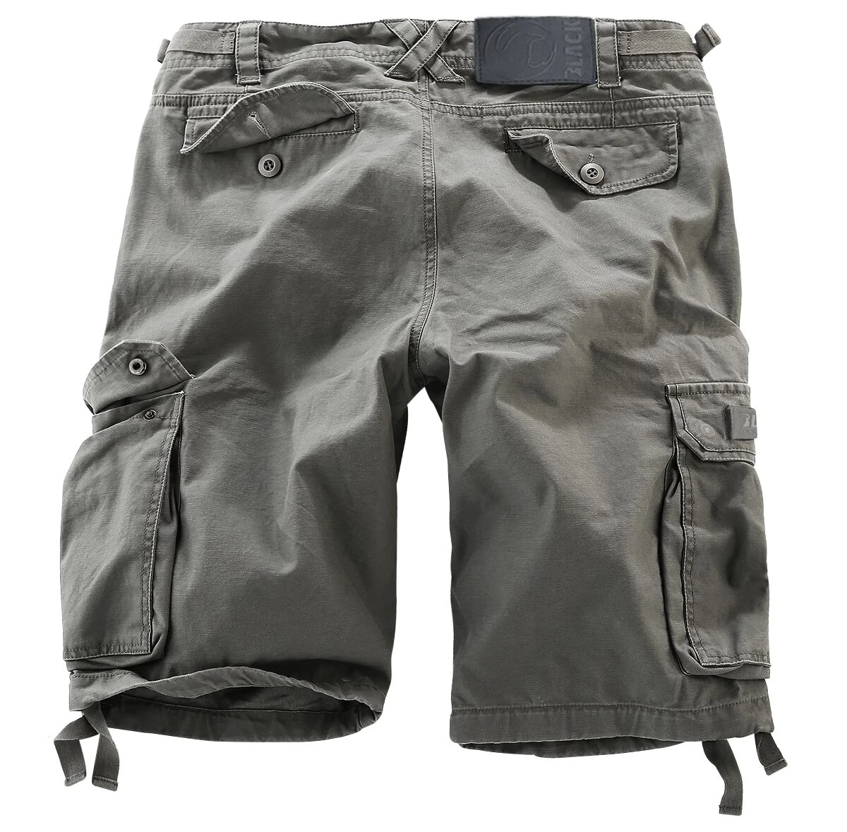 "Army Vintage Shorts" Shorts Olive By Black Premium By EMP 4 "Army Vintage Shorts" Shorts Olive By Black Premium By EMP - Image 2