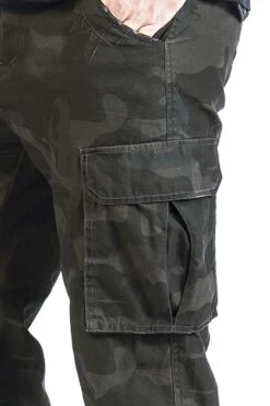 "Army Vintage Trousers" Cargo Trousers Dark Camo By Black Premium By EMP -Men Fashion Clothing Store 340632d2 emp