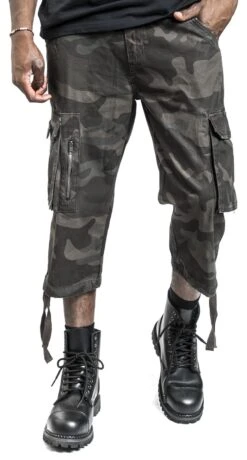 "3/4 Army Vintage Shorts" Shorts Dark Camo By Black Premium By EMP 15 "3/4 Army Vintage Shorts" Shorts Dark Camo By Black Premium By EMP -Men Fashion Clothing Store 340639wa