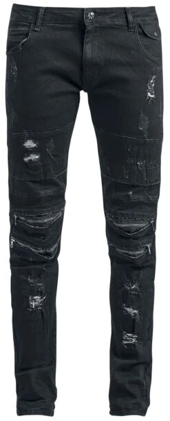 "Jared" Jeans Black By Rock Rebel By EMP -Men Fashion Clothing Store 342598a emp