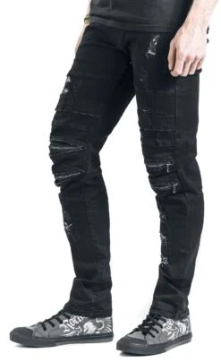 "Jared" Jeans Black By Rock Rebel By EMP -Men Fashion Clothing Store 342598wa2 emp
