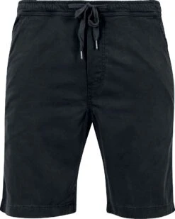 "Stretch Twill Jogging Shorts" Shorts Black By Urban Classics