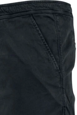 "Stretch Twill Jogging Shorts" Shorts Black By Urban Classics -Men Fashion Clothing Store 343793d emp