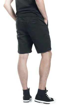 "Stretch Twill Jogging Shorts" Shorts Black By Urban Classics -Men Fashion Clothing Store 343793wb emp